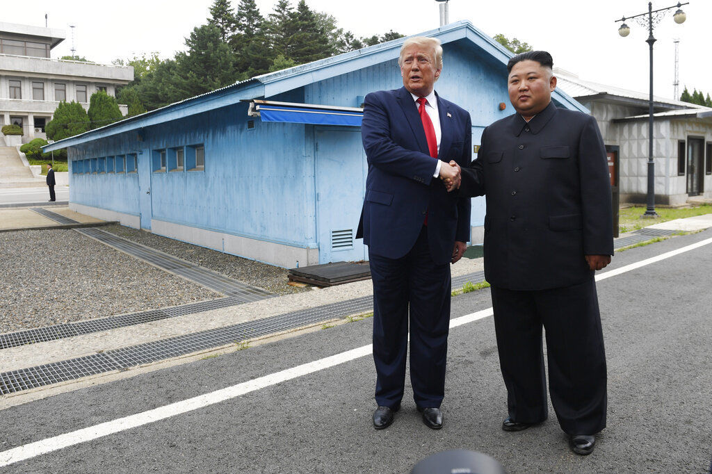 2019: Donald Trump and Kim Jong Un